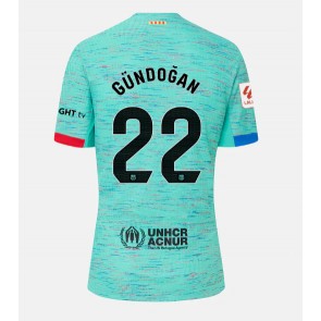 Barcelona Ilkay Gundogan #22 Rezervni Dres 2023-24 Kratak Rukavima